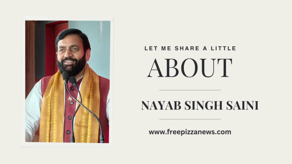 Nayab Singh Saini biography