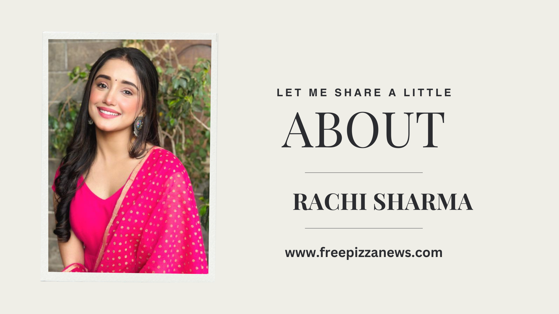 Rachi Sharma biography in Hindi