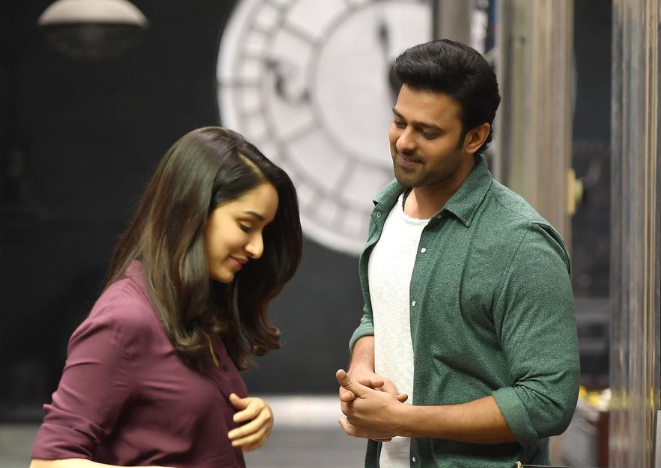 Shraddha Kapoor with Prabhas