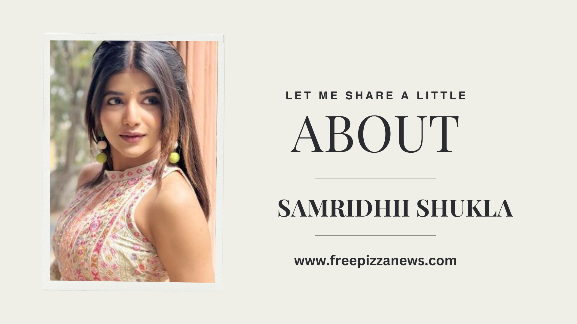Samridhii shukla biography in Hindi