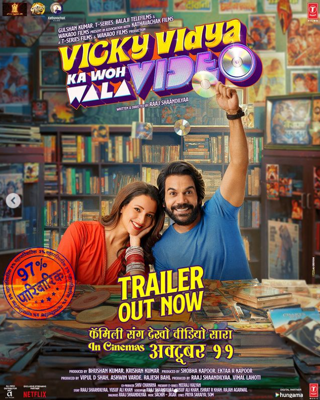 Vicky vidya ka woh wala video budget, release date, cast, file, trailer, story, review, producer, director